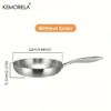 Stainless Steel Frying Pan