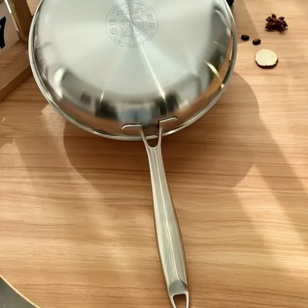 18b30e26-d0ea-4486-b08c-00c8629f3102.webp 2OCm Thickened Stainless Steel Frying Pan
