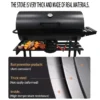 65e70f34-954c-4c84-bea8-cbecb260066a Portable Stainless Steel Folding Charcoal Grill
