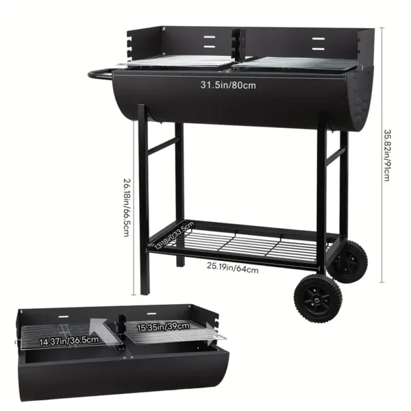 7a1d029d-cfbb-48f9-98c5-27d27bb2ce0c Portable Stainless Steel Charcoal Grill