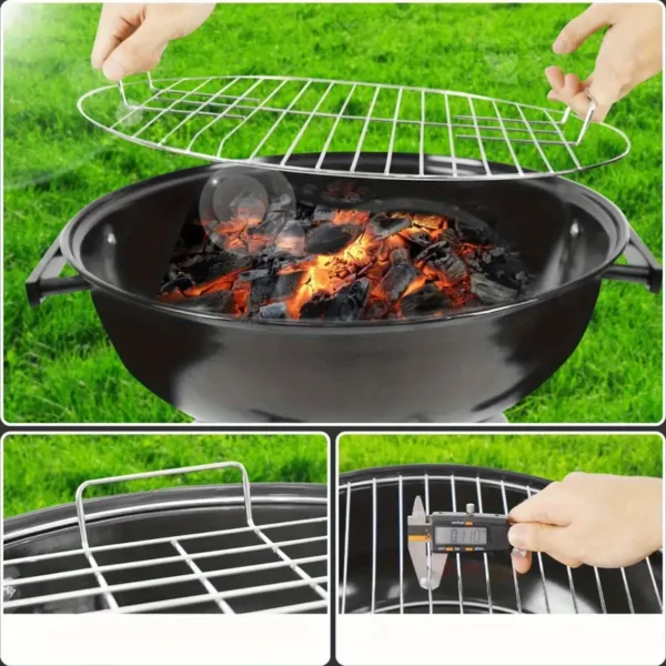 c780bfbc43a37c5b179187628061cb93_1745331420775 Compact Stainless Steel Charcoal Grill