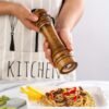 00089b92-d198-49b3-b26c-943ad1433445.jpg Manual Solid Wood Pepper Grinder