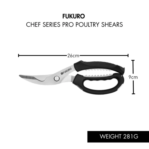 2670f8d142c08327888de72814f130ba.png_720x720q80.png_.webp Fukuro Chef Series Pro Poultry Shears Chicken Bone Scissor / Multi-purpose Scissors
