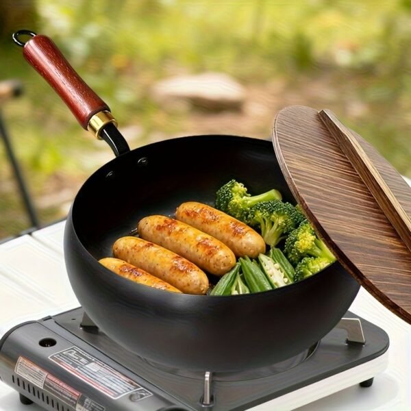 720651a8-d881-4e39-b2d3-b427fb8e520b.jpg 24cm Multifunctional Pot Suitable for Indoor and Outdoor Cooking