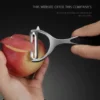 Zwilling 304 Stainless Steel Paring Knife Peeler Kitchen Potato Apple Peeler Scraper (Set of 2)